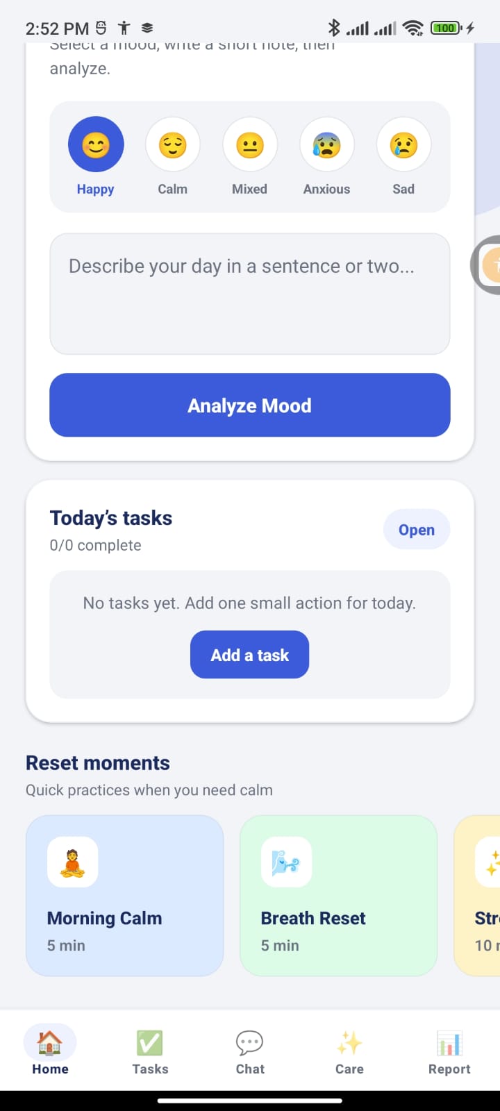 Mind Sentinal AI screen 4
